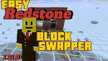EASY Redstone Block Swapper! 1.21.8+