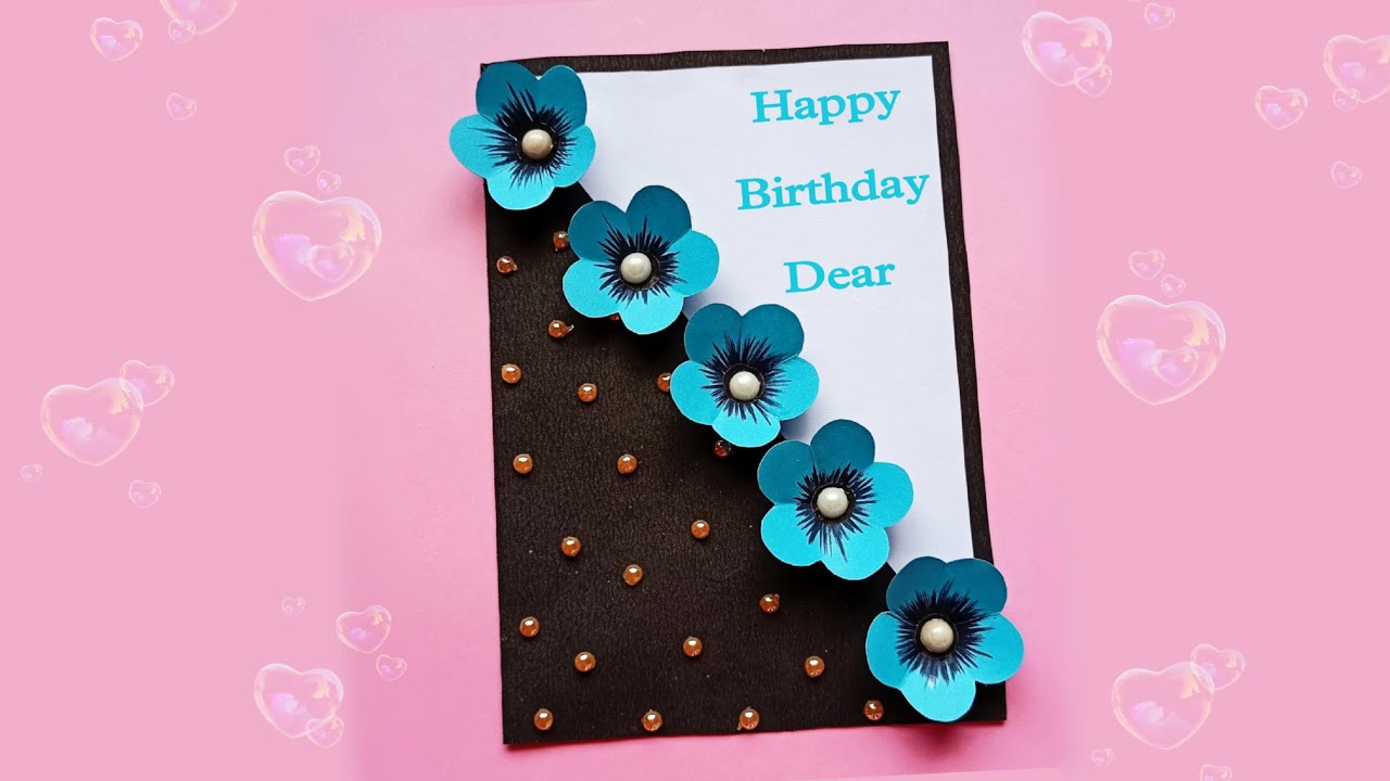 Easy & Beautiful Birthday Greeting Card Idea • Handmade Birthday