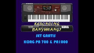 set korg gratis keroncong banyuwangi