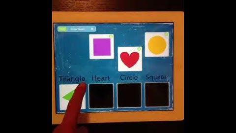 TinyTap Shape Puzzles - Puzzle Settings