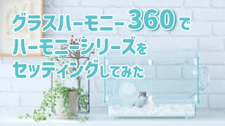 グラスハーモニー360でハーモニーシリーズをセッティングしてみた