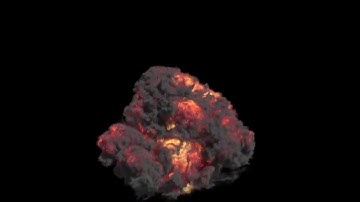First Explosion in Houdini