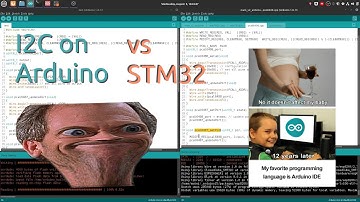 I2C example project on Arduino - comparison | VIDEO 32