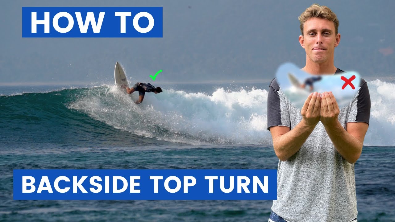 gæld Jep heldig LEARN TO SURF | Backside Top Turns - YouTube