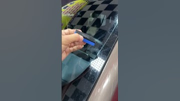 Phương pháp tẩy ố kính cặn canxi nước cứng bám trên kính ô tô với MrDan đơn giản hiệu quả cao