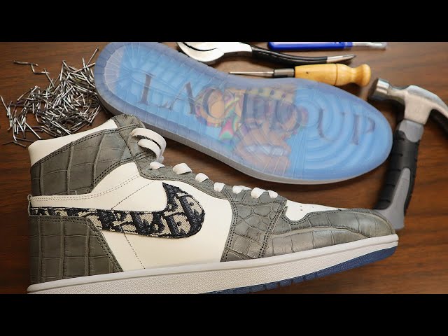 Shoe Surgeon's Exotic Custom-Made Air Jordan 1s