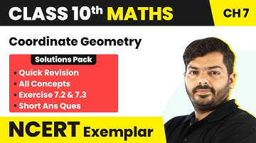 Class 10 Maths Unit 7 Exercise 7.2 & 7.3 NCERT Exemplar- /All Concepts/Short Ans Ques 2022-23