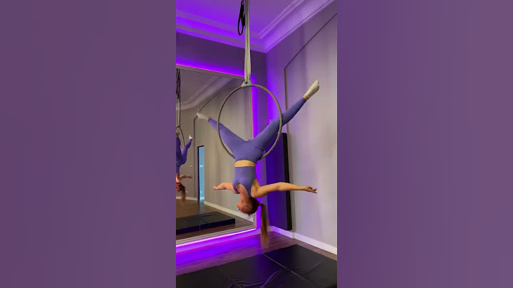 Pierwszy raz próbuje Aerial Hoop