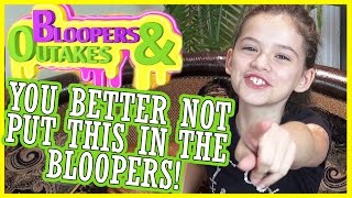 YOU BETTER NOT PUT THAT IN THE BLOOPERS!  |  KITTIESMAMA