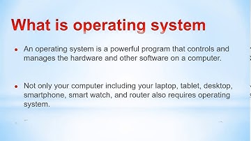 Grade 2 - Computer Science - Operating System