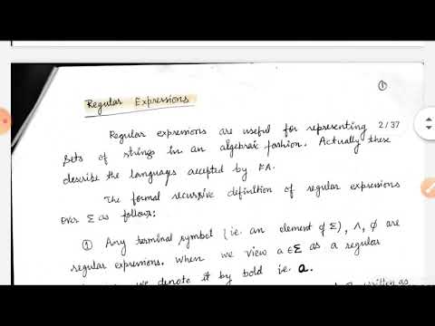 Regular Expression - YouTube