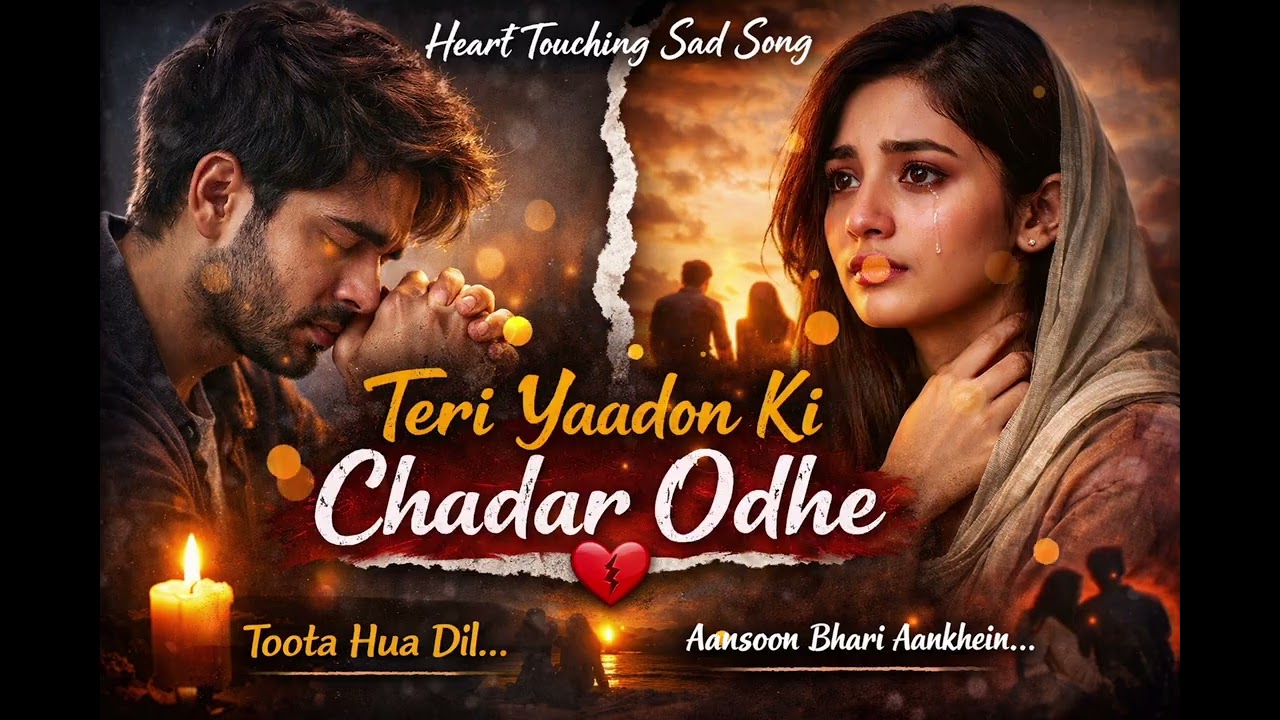 Teri Yaadon Ki Chadar Odhe | Heart Touching Sad Song | Emotional Love Story💔