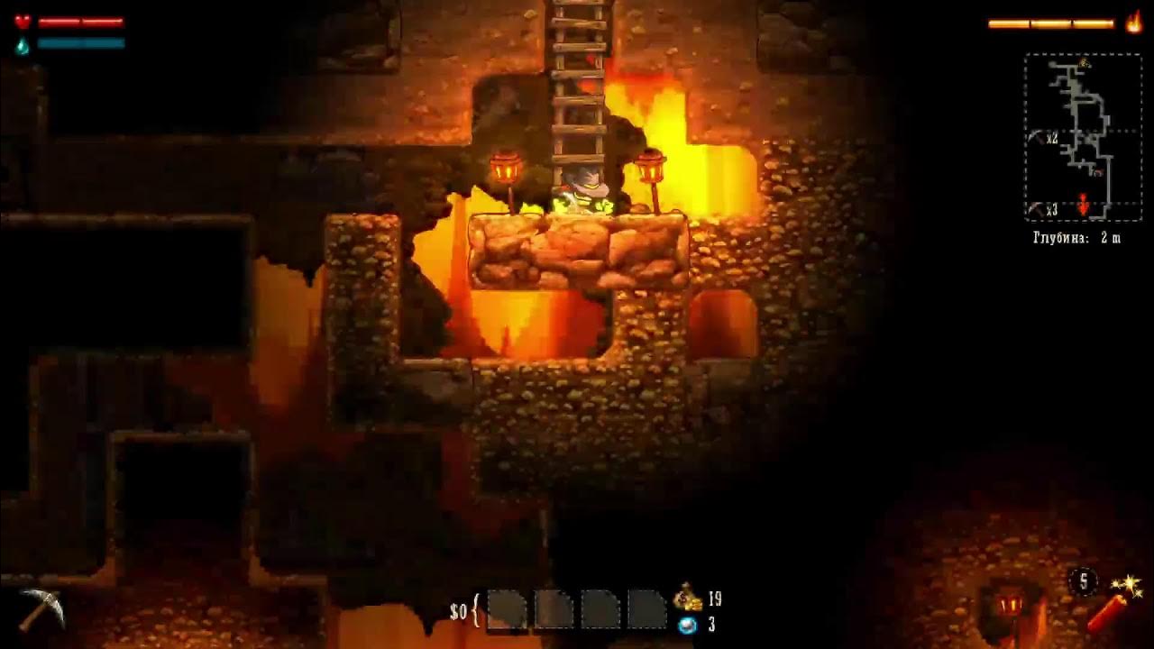 Dig dug прохождение. STEAMWORLD dig. STEAMWORLD build триллер.