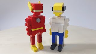 LEGO Flash and Homer Simpson (TUTORIAL)