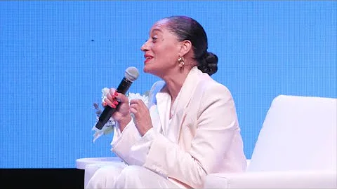 Tracee Ellis Ross speaks at Hopelink's Reaching Ou...