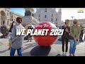 Milano City 2021 - Globe display | We Planet Il progetto Plastic Free | 4K uhd 60fps | City Guide