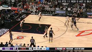 Jonas Valančiūnas Vs Detroit Pistons 10 Pts - 12 Reb - 1 Ast - 1 Blk 04-07-2025 Highlights