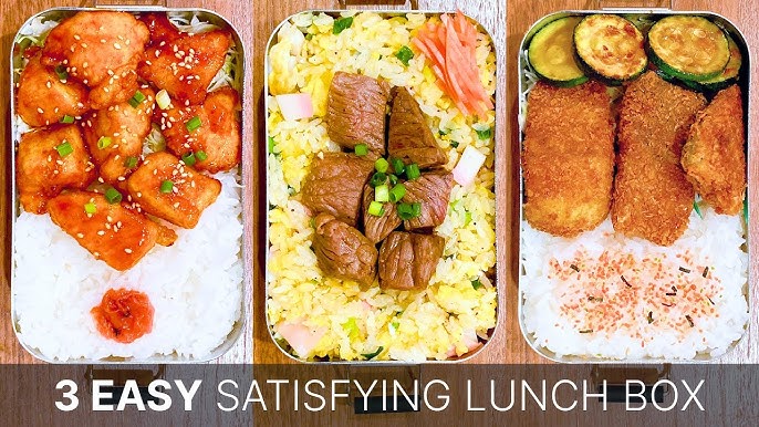 6 EASY 20-Minute Japanese Lunch Box Recipes