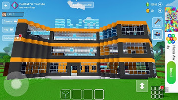 Block Craft 3D: Crafting Gameplay #4849 | Modern House 🏠 