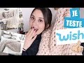 Haul wish  jai test le site wish unboxing hellocyrielle