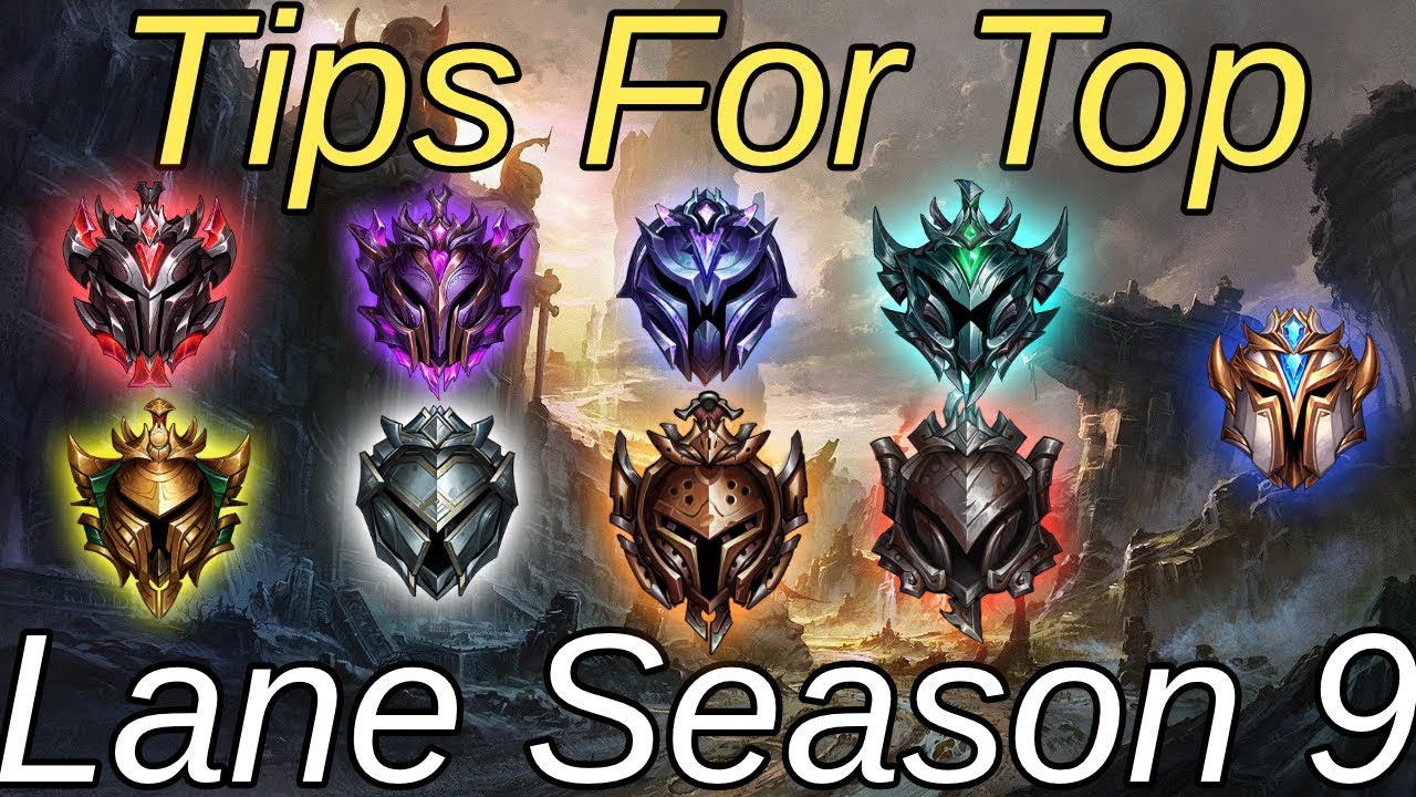 How To Play Top Lane In Season 9! Easy Guide For Top Lane League of Legends - YouTube