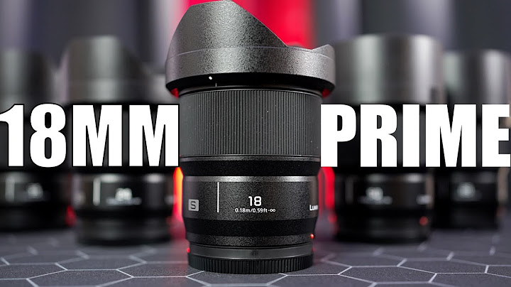 Panasonic 18mm F1.8 Prime Lens Review!