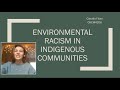 Racisme environnemental et spectromtrie de masse