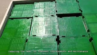 Competitive price shaker Urethane linear vibrating screen mesh