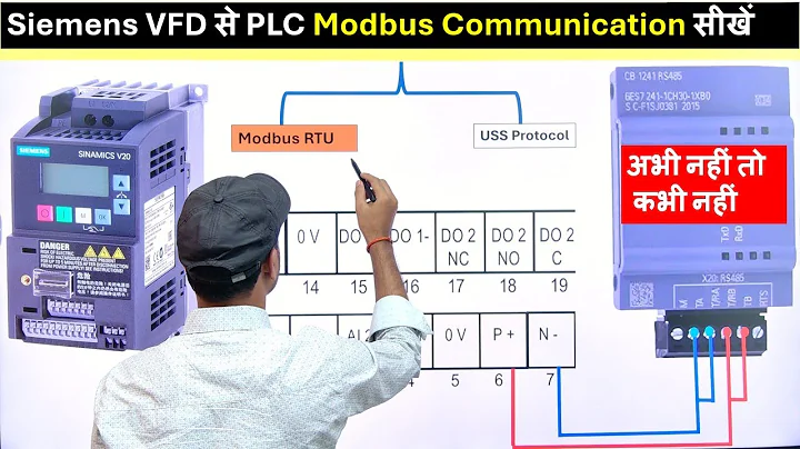 Siemens VFD Modbus Communication | Sinamics V20 Modbus Communication |