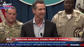 Ov. gavin newsom is planning to remove more than 250 u.s. national
guard troops from the u.s.-mexico border, a decision applauded monday
by san diego lawma...