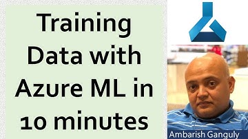 03 - Train Data in Azure ML in 10 minutes