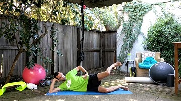 Sidelying Reverse Clamshells (Left)