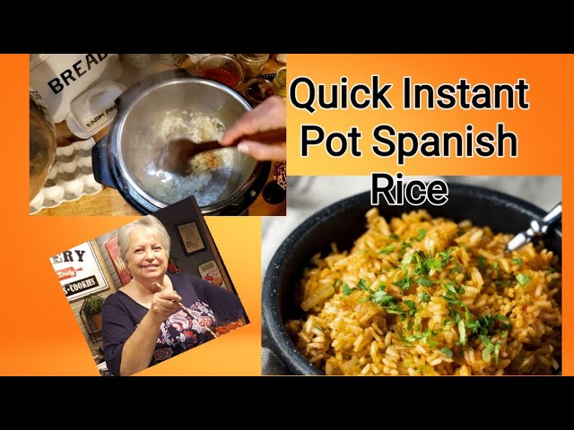 Instant Pot Spanish Rice - The Seaside Baker