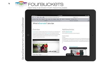 Quick Learns - Evernote - Saving web articles from your tablet browser