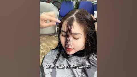 Hướng dẫn chị em cắt mái mưa tại nhà - 1900 HAIR