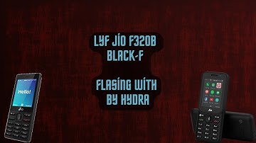 LYF Jio F320B Hang on logo fix by Hydra tool