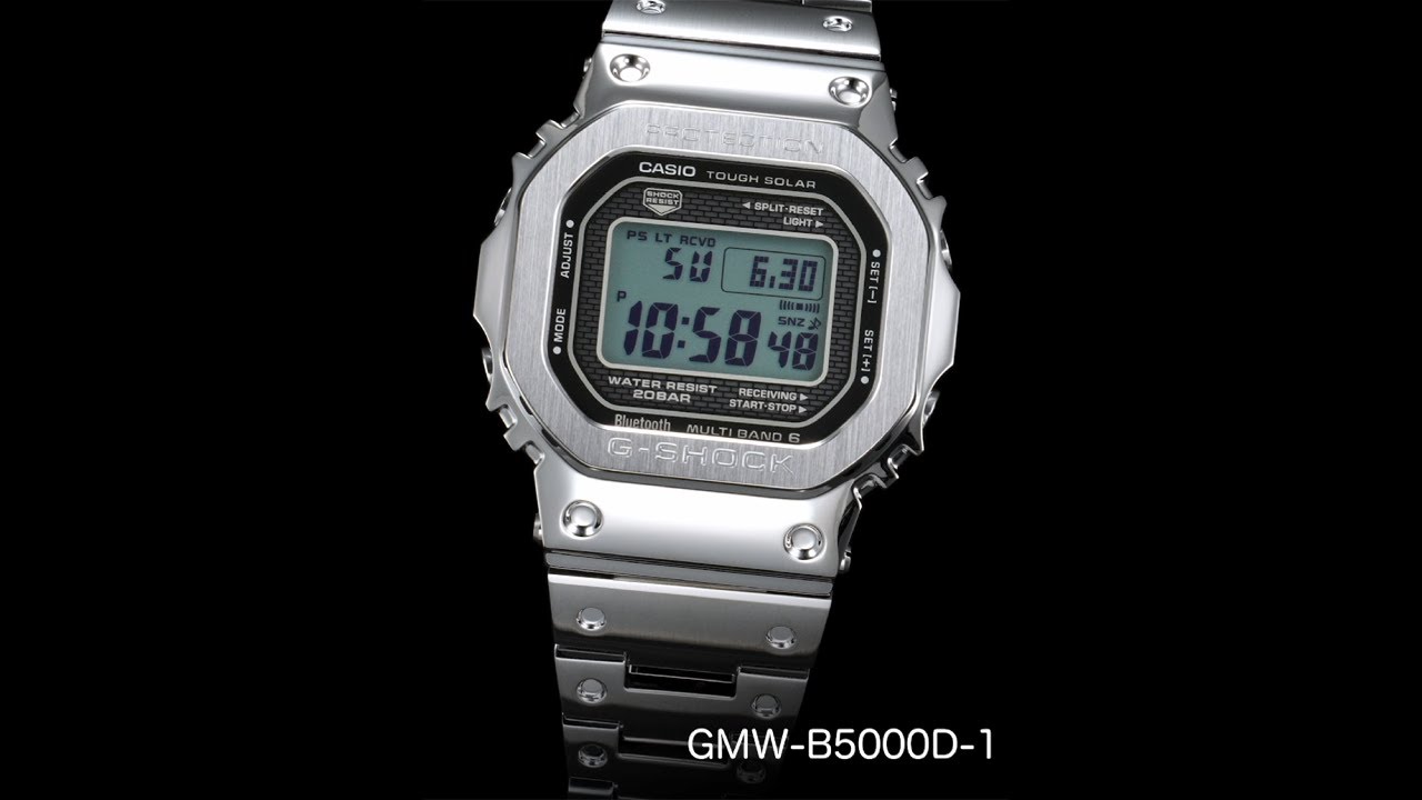 GMWB5000D-1 | Stainless Steel Full Metal Men's Watch G-SHOCK | CASIO