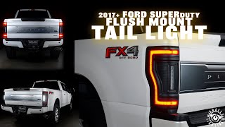 DIY Installation: Flush LED Tail Lights for the 2017+ Ford Super Duty Trucks from ORACLE Lighting