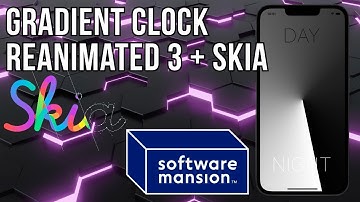 Gradient Clock Tutorial with Expo (Reanimated 3 + React-Native Skia)