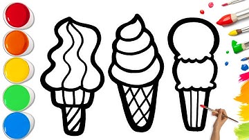 How To Draw AMAZING Ice Cream | Easy Step By Step Drawing Tutorial
