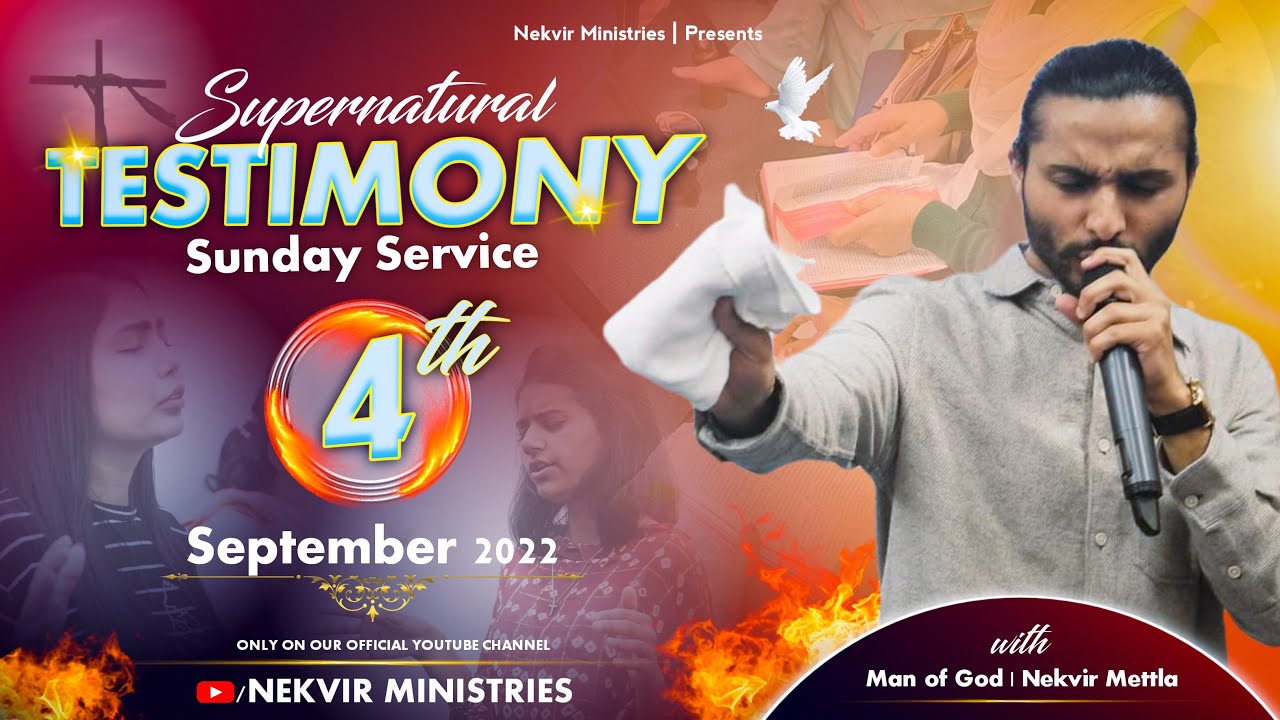 SUPERNATURAL TESTIMONY SUNDAY SERVICE || (04-09-2022) || NEKVIR MINISTRIES ||