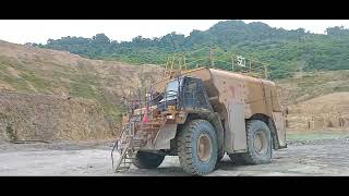 Servicing drills at phase 14 ramp Lihir Newmont Mining, Papua New Guinea.
