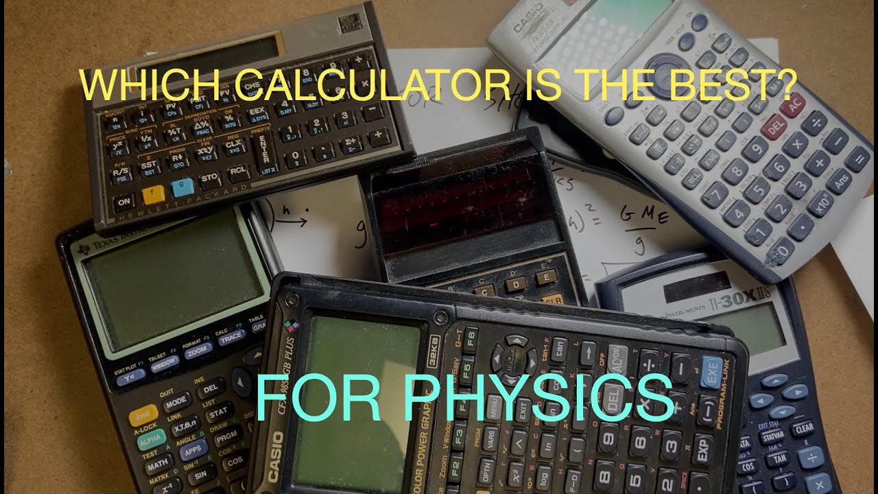 Which Calculator Is The Best For Physics? The Answer Might Surprise You.