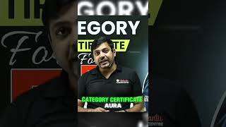 Category Certificate: Why It&#39;s Crucial for Your College Admission | #Shorts #Vedantu  #StudentLife