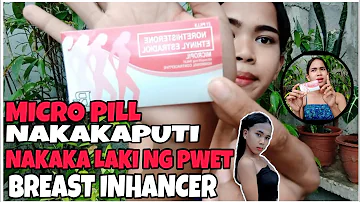 MICRO PILLS REVIEW PAMPA LAKI NG SUSU | GOOD AND BAD SIDE EFFECTS | HRT.....