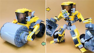 หุ่นยนต์แปลงร่าง Lego Steamroller