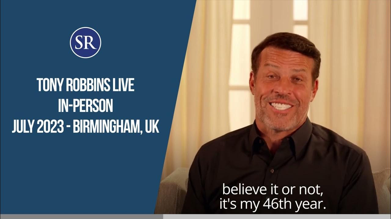 Tony Robbins Live UPW at Birmingham, UK 2023 YouTube