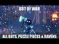 Astro Bot Bot of War - Bots, Puzzle Pieces and Ravens Guide