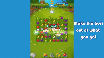 Fruit Yard Match 3 Mania - Gameplay video