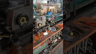 Kraft paper valve bag production
